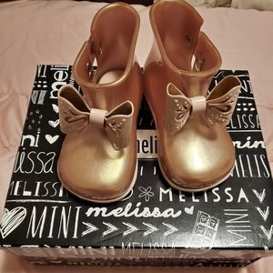Mini Melissa Rainboots
